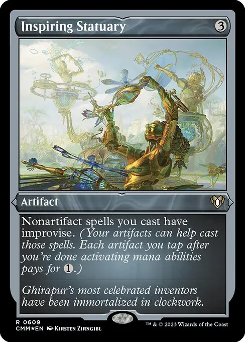 Inspiring Statuary · Commander Masters 609/1067