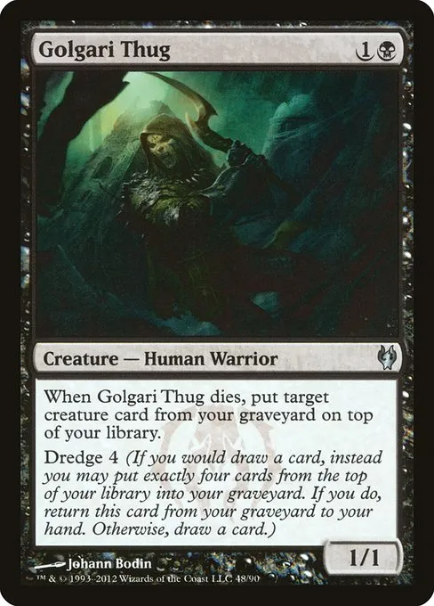 Golgari Thug · Duel Decks: Izzet vs. Golgari 48/90