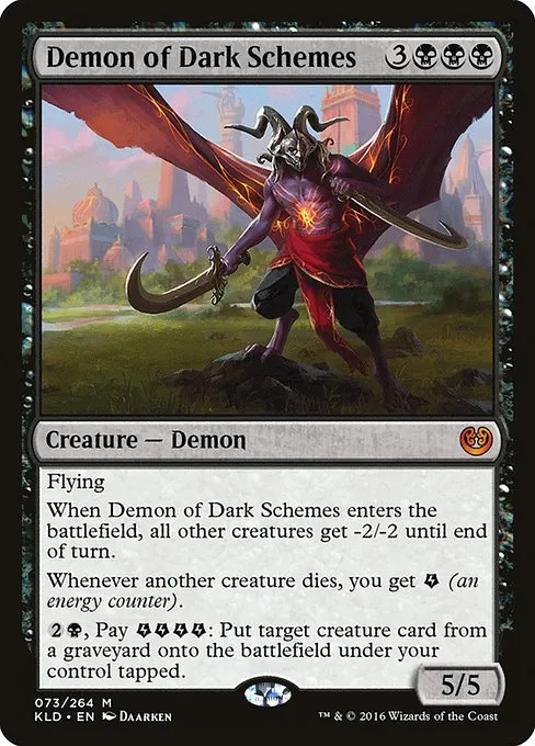 Demon of Dark Schemes · Kaladesh 73/278