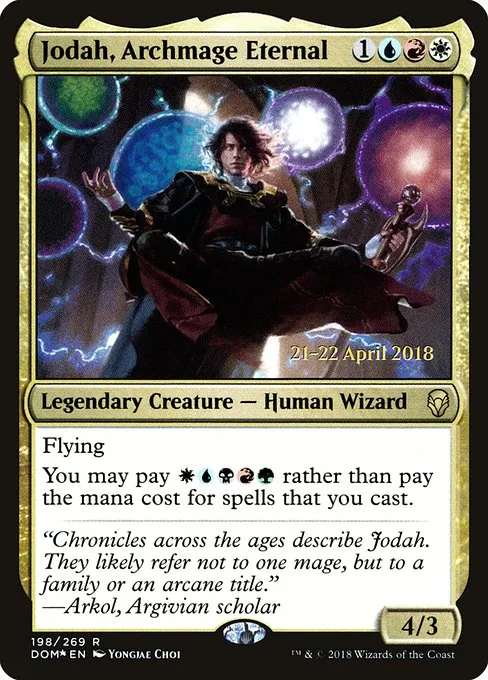 Jodah, Archmage Eternal · Dominaria Promos 198s/118