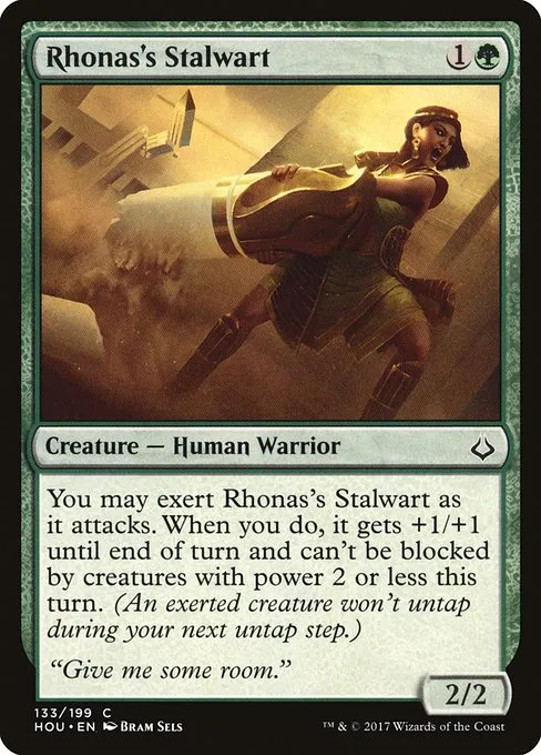 Rhonas's Stalwart · Hour of Devastation 133/209