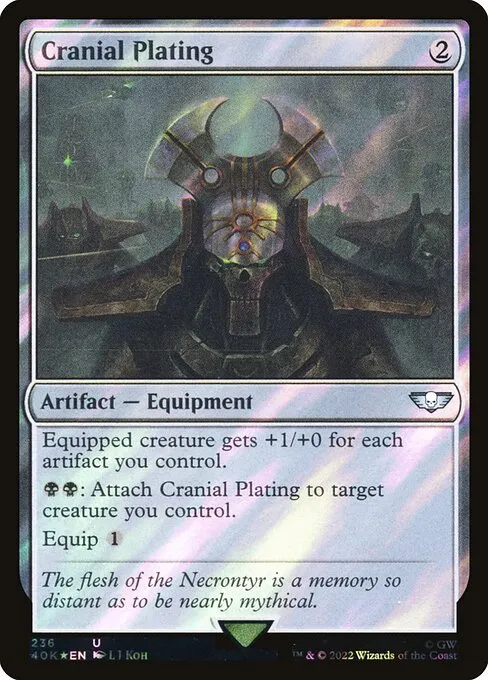 Cranial Plating · Warhammer 40,000 Commander 236★/617
