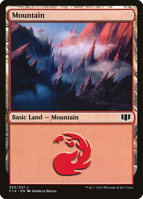 Mountain · Commander 2014 333/337
