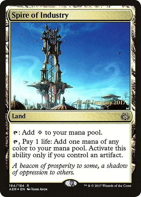 Spire of Industry · Aether Revolt Promos 184s/65