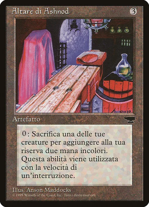 Ashnod's Altar · Rinascimento 101/69