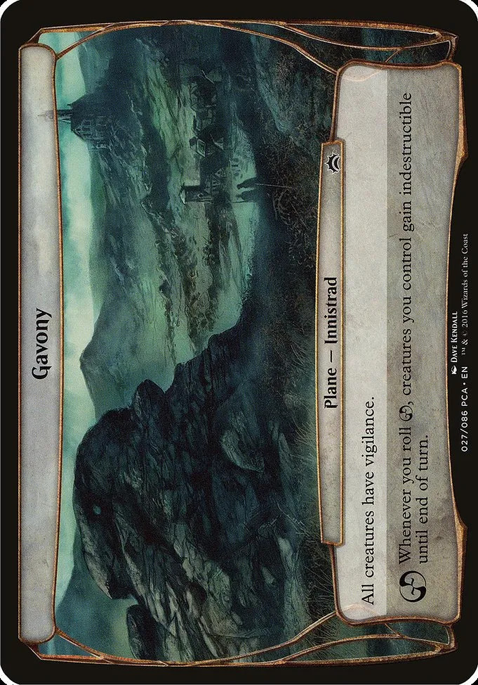 Gavony · Planechase Anthology Planes 27/86