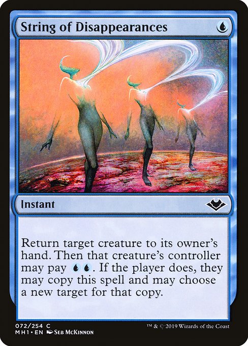 String of Disappearances · Modern Horizons 72/255