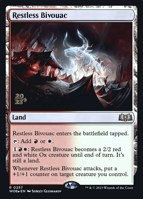 Restless Bivouac · Wilds of Eldraine Promos 257s/160