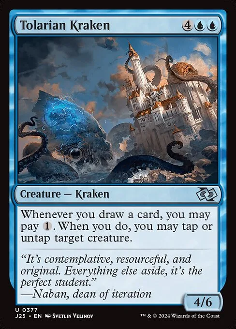 Tolarian Kraken · Foundations Jumpstart 377/779