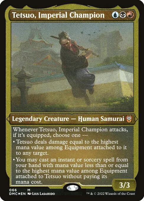 Tetsuo, Imperial Champion · Dominaria United Commander 66/240