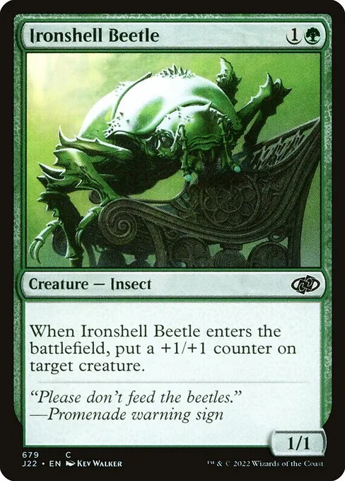 Ironshell Beetle · Jumpstart 2022 679/835