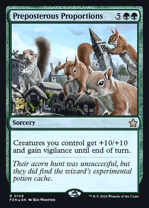 Preposterous Proportions · Foundations Promos 109s/106