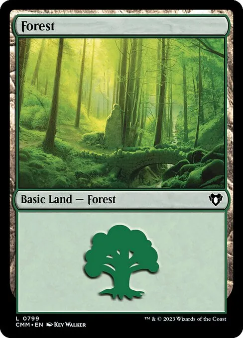 Forest · Commander Masters 799/1067