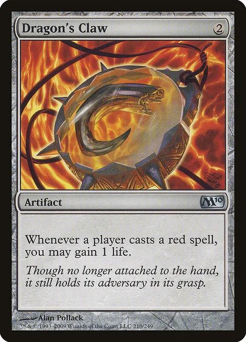 Dragon's Claw · Magic 2010 210/249