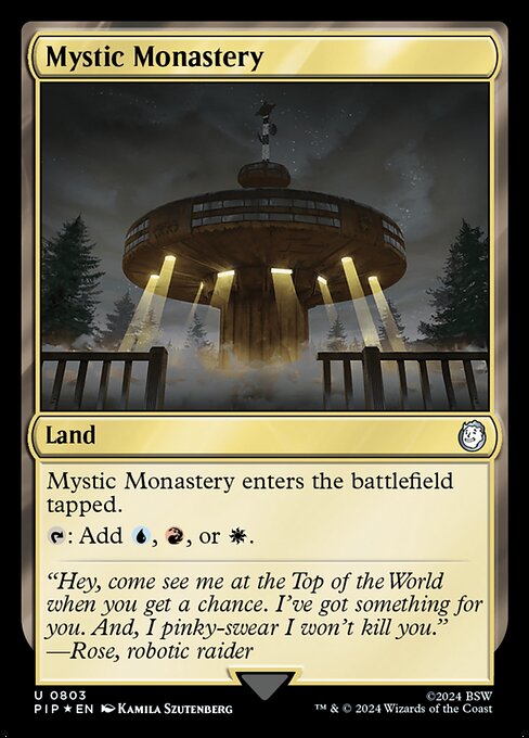 Mystic Monastery · Fallout 803/1068