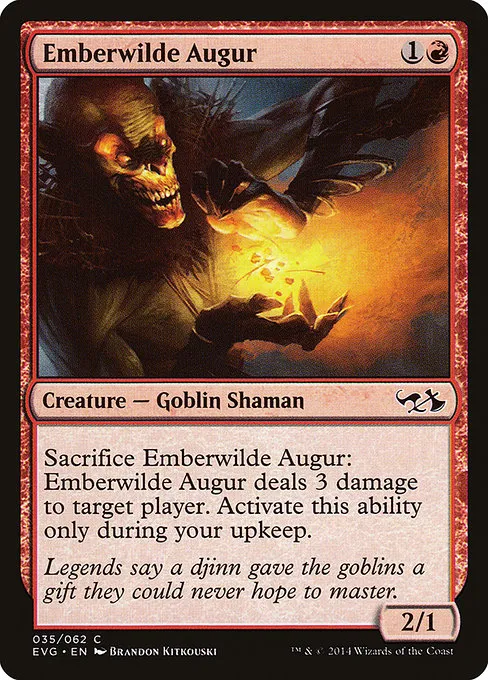 Emberwilde Augur · Duel Decks Anthology: Elves vs. Goblins 35/62
