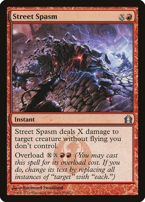 Street Spasm · Return to Ravnica 106/274