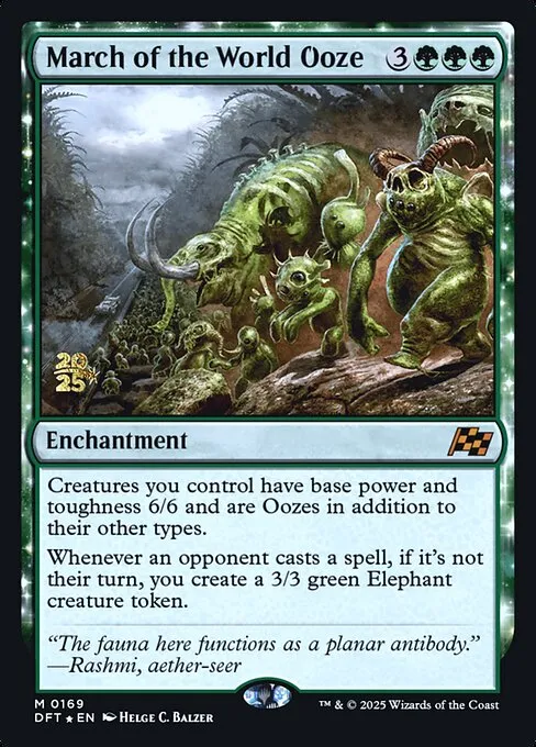March of the World Ooze · Aetherdrift Promos 169s/160