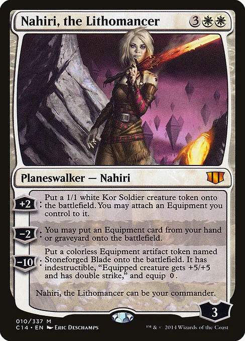 Nahiri, the Lithomancer · Commander 2014 10/337