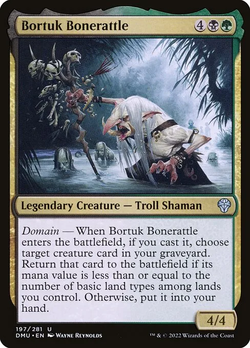 Bortuk Bonerattle · Dominaria United 197/453
