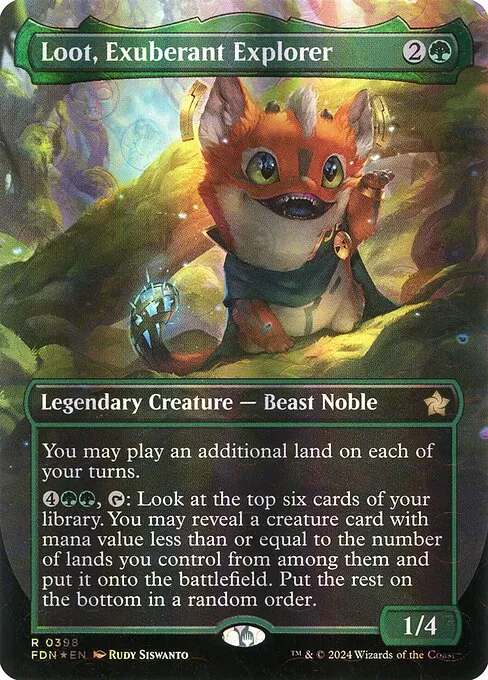 Loot, Exuberant Explorer · Foundations 398/771