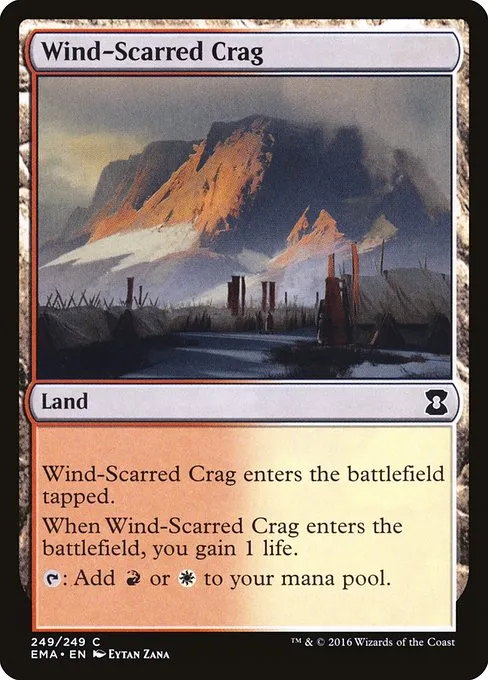 Wind-Scarred Crag · Eternal Masters 249/249