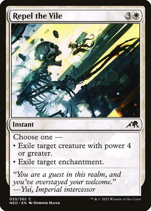 Repel the Vile · Kamigawa: Neon Dynasty 33/531