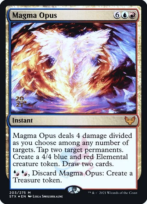 Magma Opus · Strixhaven: School of Mages Promos 203s/164