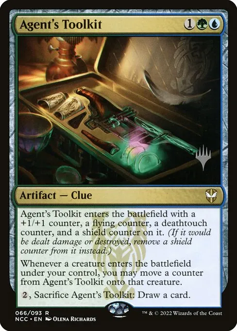 Agent's Toolkit · New Capenna Commander Promos 66p/75
