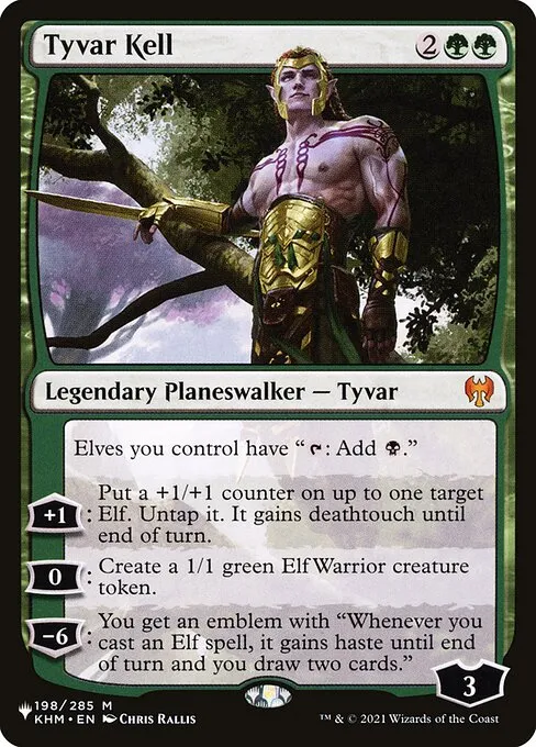 Tyvar Kell · The List KHM-198/5050