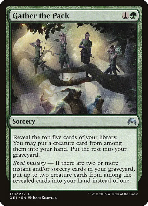 Gather the Pack · Magic Origins 178/288