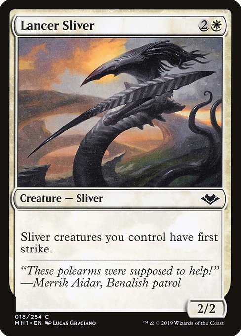 Lancer Sliver · Modern Horizons 18/255