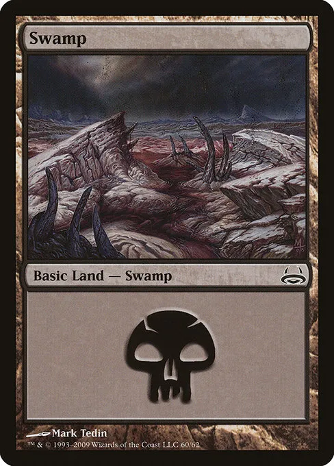 Swamp · Duel Decks: Divine vs. Demonic 60/62