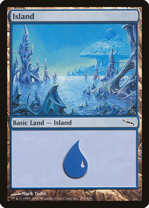 Island · Mirrodin 291/306