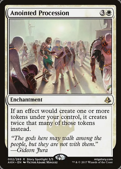 Anointed Procession · Amonkhet 2/287