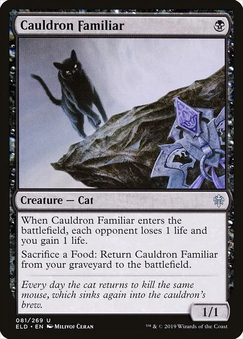 Cauldron Familiar · Throne of Eldraine 81/398