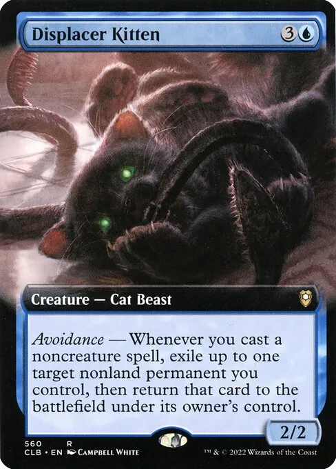 Displacer Kitten · Commander Legends: Battle for Baldur's Gate 560/936