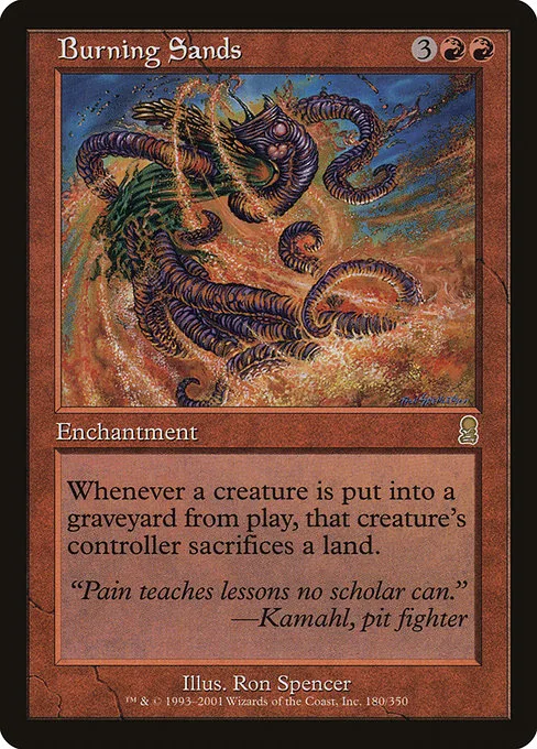 Burning Sands · Odyssey 180/353