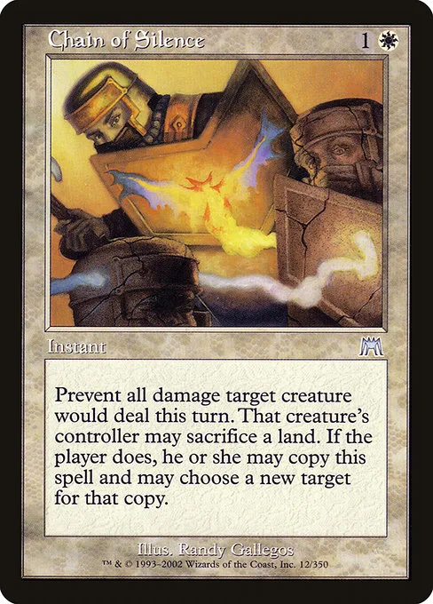 Chain of Silence · Onslaught 12/351