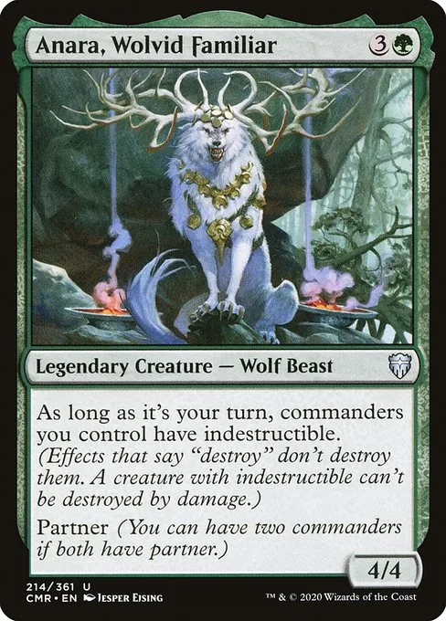 Anara, Wolvid Familiar · Commander Legends 214/718