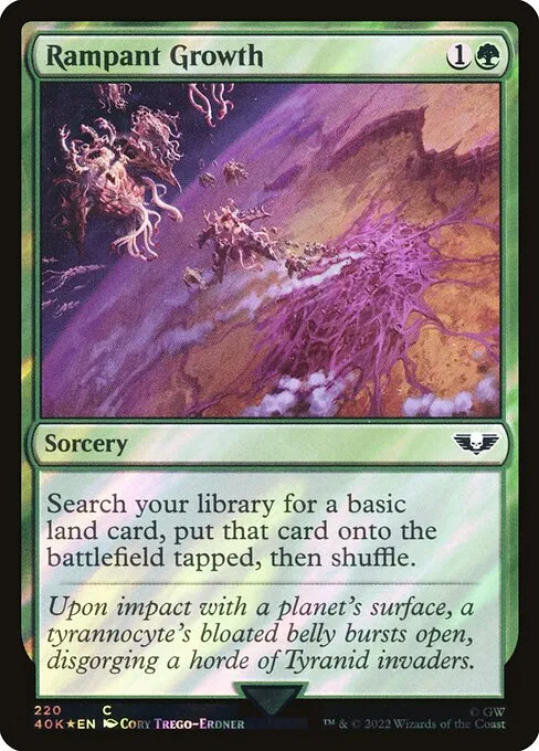 Rampant Growth · Warhammer 40,000 Commander 220★/617