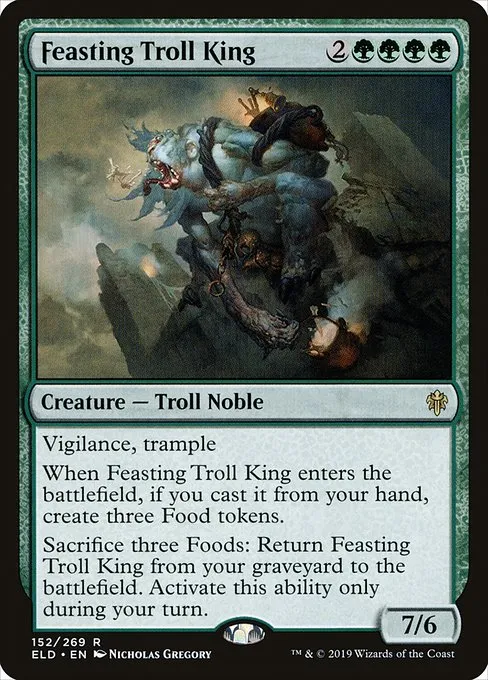 Feasting Troll King · Throne of Eldraine 152/398