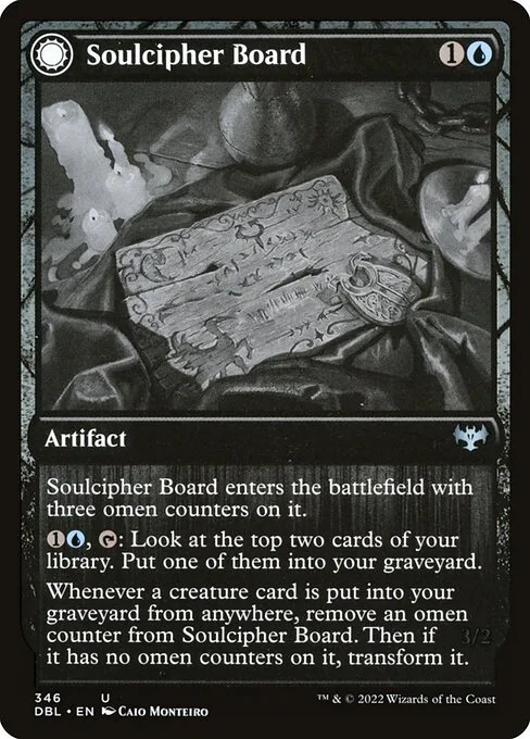 Soulcipher Board // Cipherbound Spirit · Innistrad: Double Feature 346/535