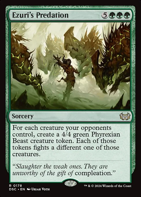 Ezuri's Predation · Duskmourn: House of Horror Commander 178/373