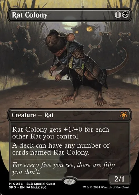 Rat Colony · Special Guests 56/165