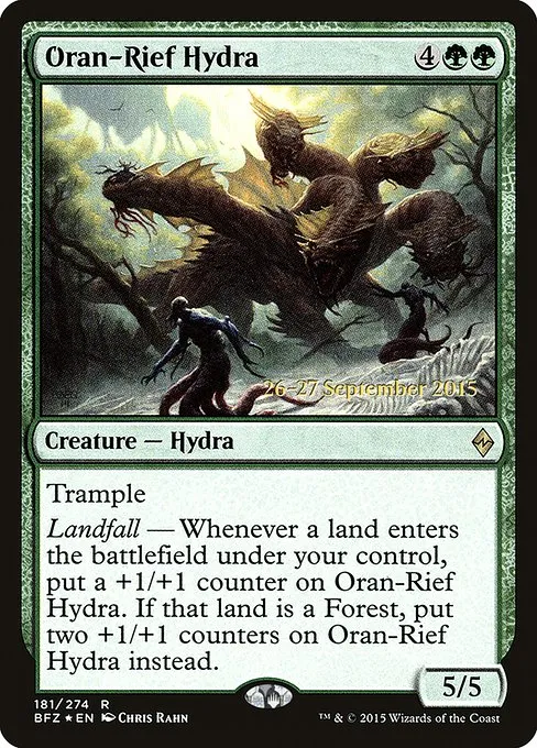 Oran-Rief Hydra · Battle for Zendikar Promos 181s/90