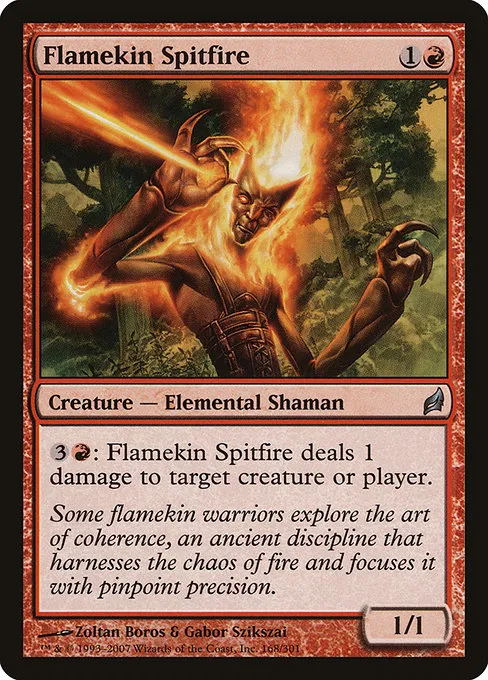 Flamekin Spitfire · Lorwyn 168/301