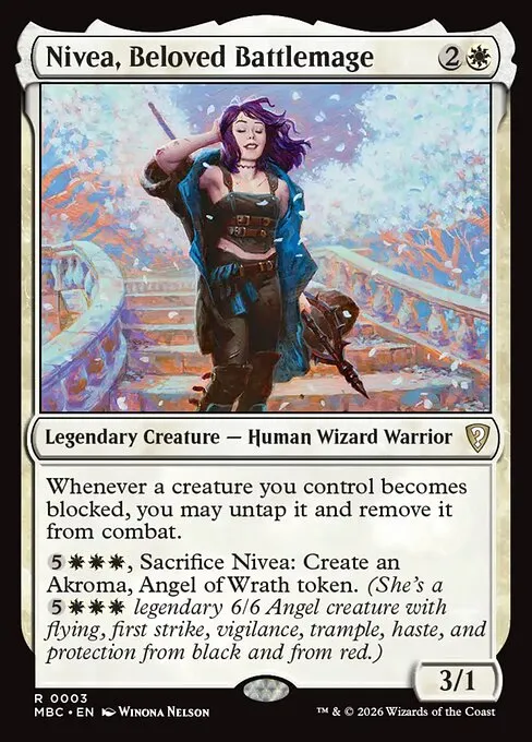 Nivea, Beloved Battlemage · Mystery Booster: Commander Edition 3/2