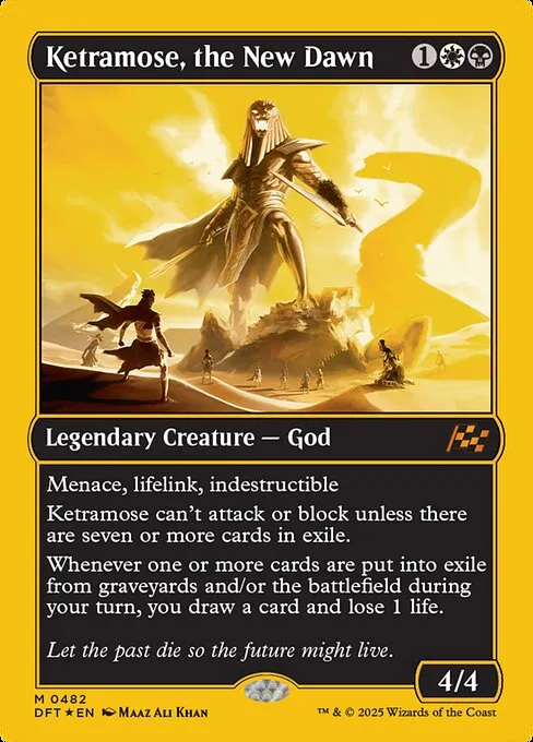 Ketramose, the New Dawn · Aetherdrift 482/553