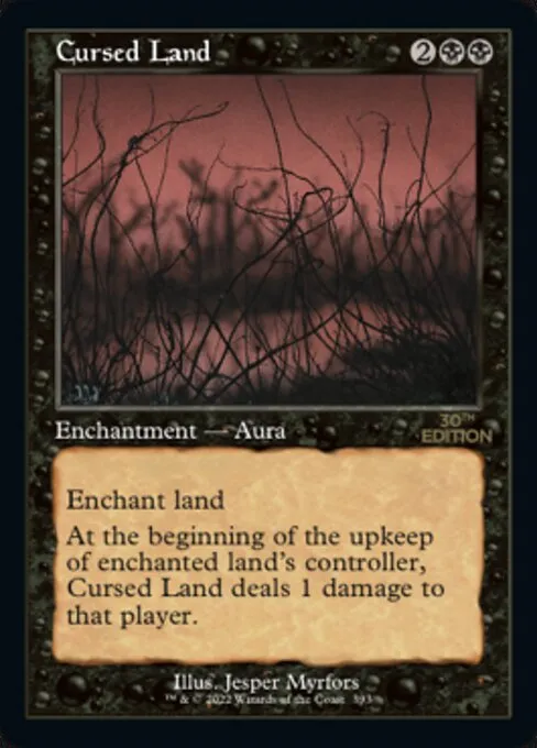 Cursed Land · 30th Anniversary Edition 393/594